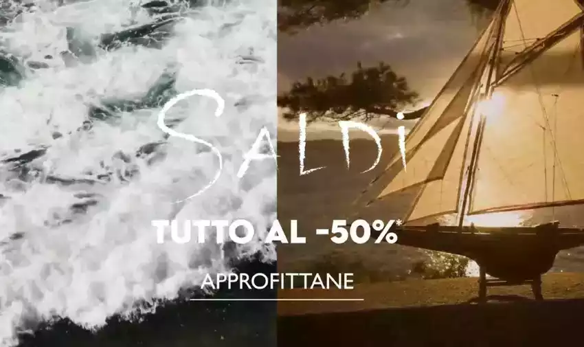 Saldi tutto al -50%