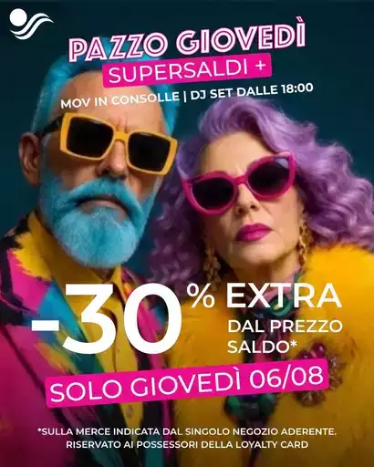 -30% extra dal prezzo saldo