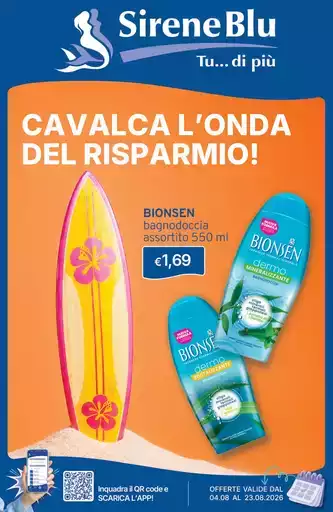 Cavalca l'onda del risparmio! Cavalca l'onda del risparmio!