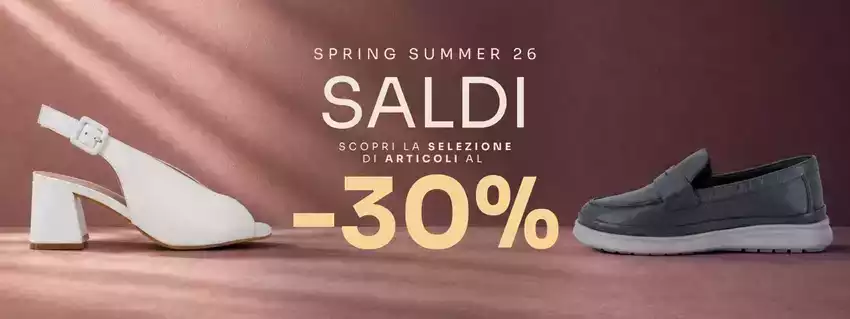 Saldi -30% Saldi -30%